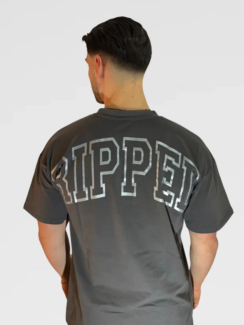 Ripped Pump Cover grau