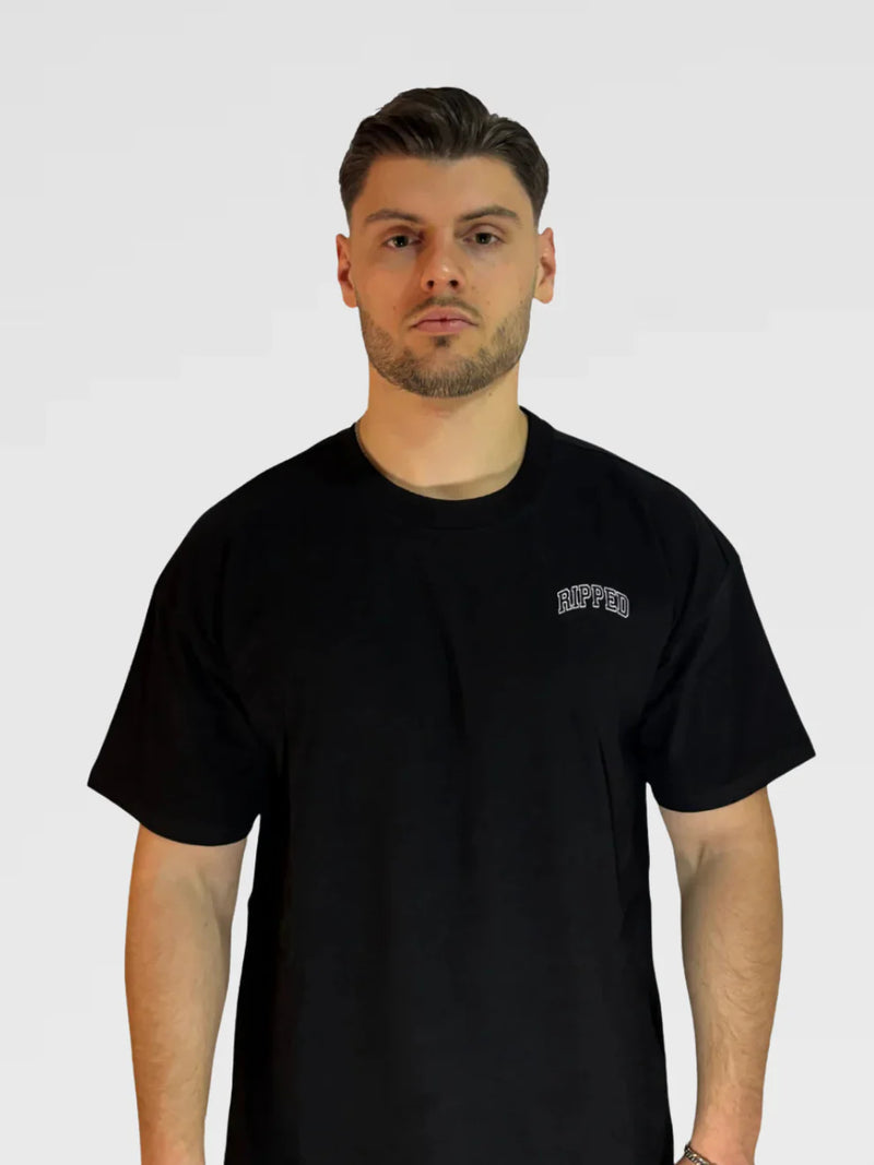 Ripped Pump Cover schwarz