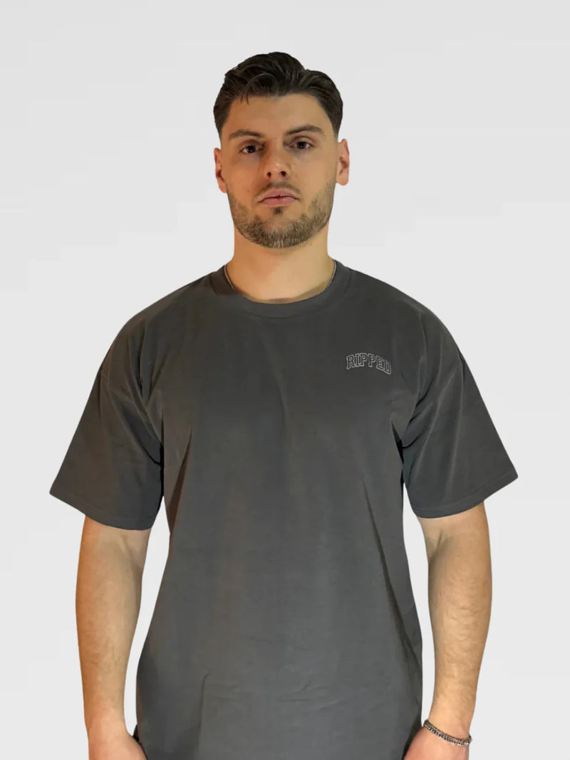 Ripped Pump Cover grau