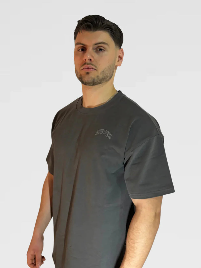 Ripped Pump Cover grau