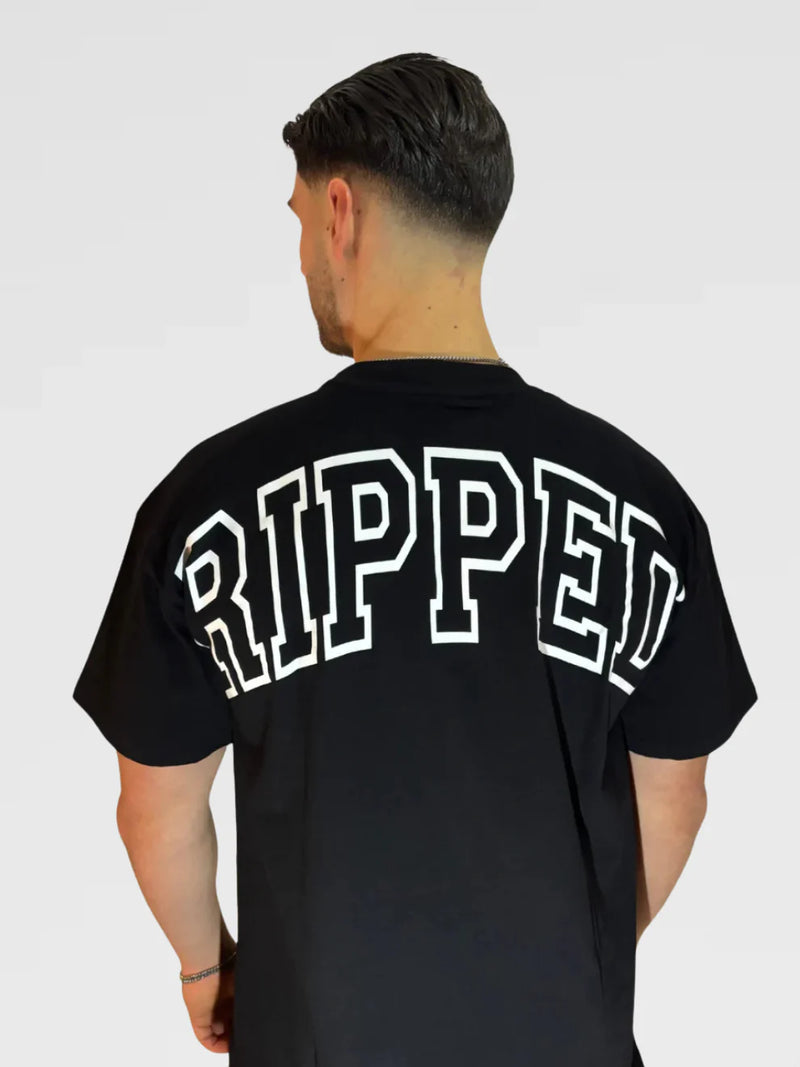Ripped Pump Cover schwarz